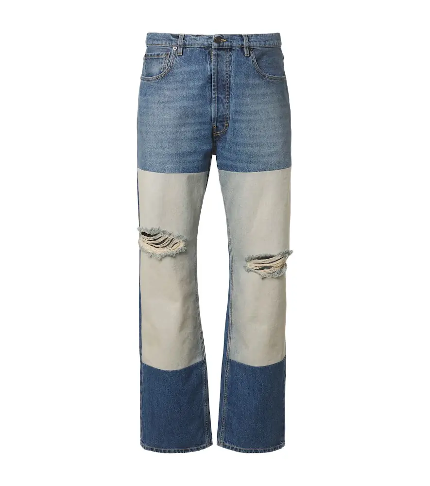 Maison Margiela Distressed straight jeans