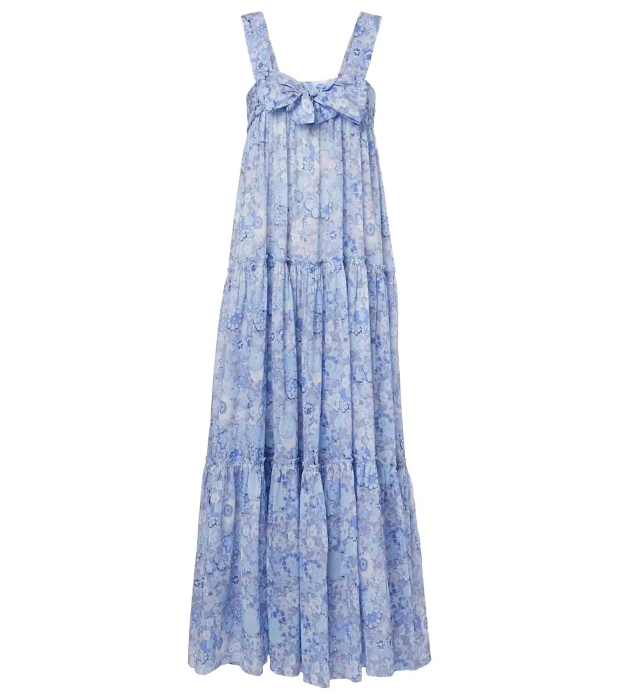 Chloe Chloé Floral cotton voile maxi dress