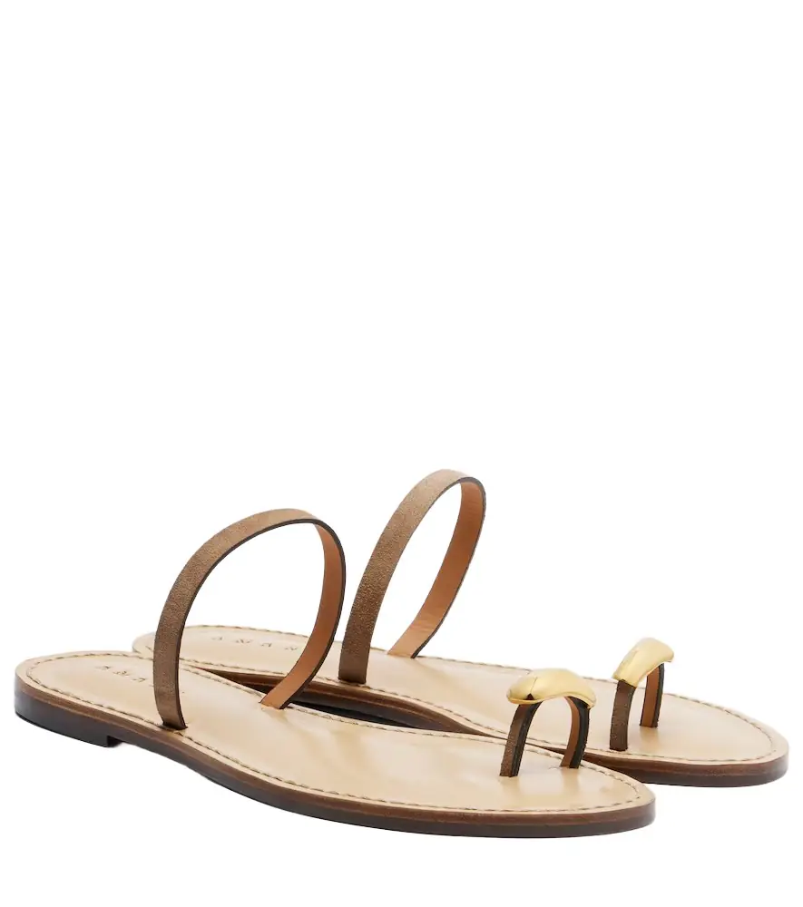 Amanu Kibera suede sandals