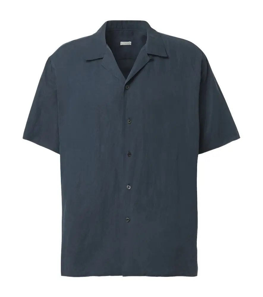 A.Presse A. Presse Vintage silk and linen shirt