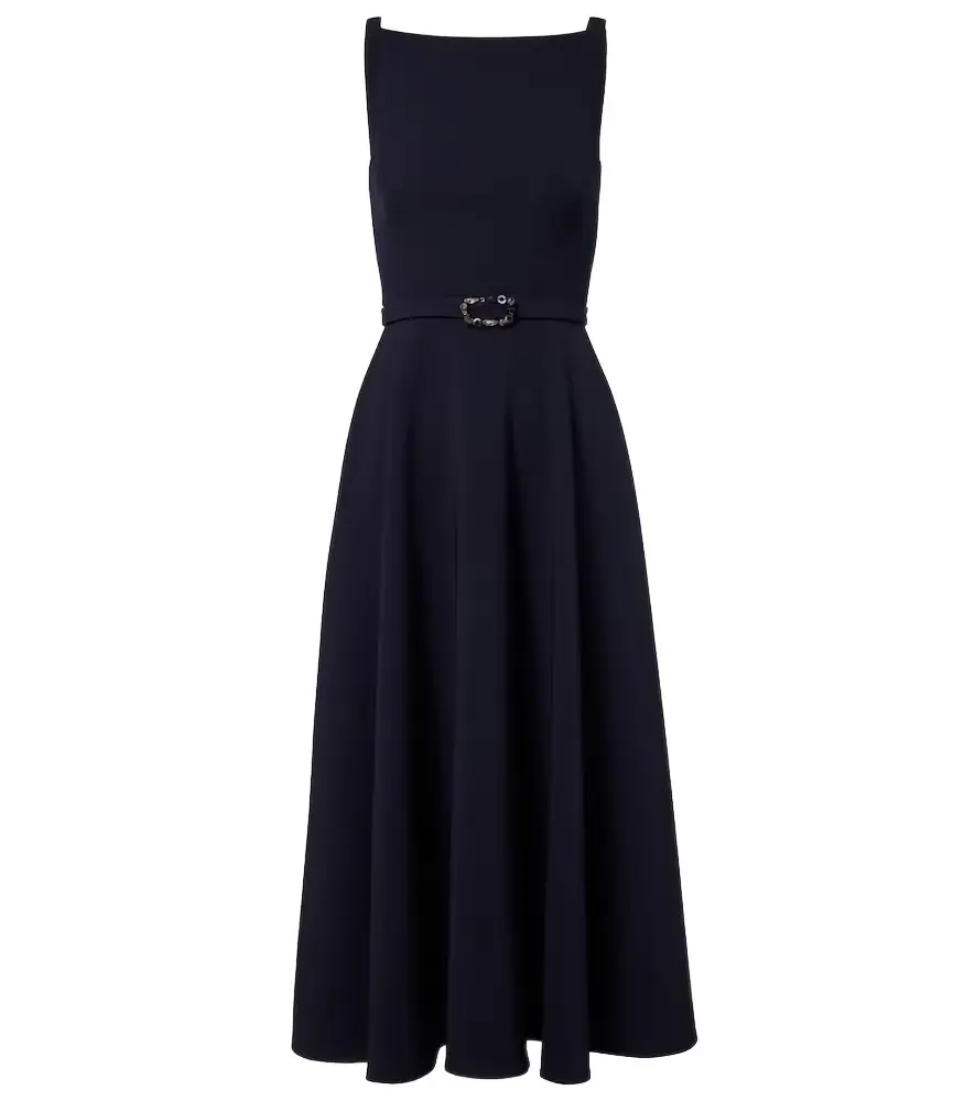 Safiyaa Ginny crêpe cocktail dress