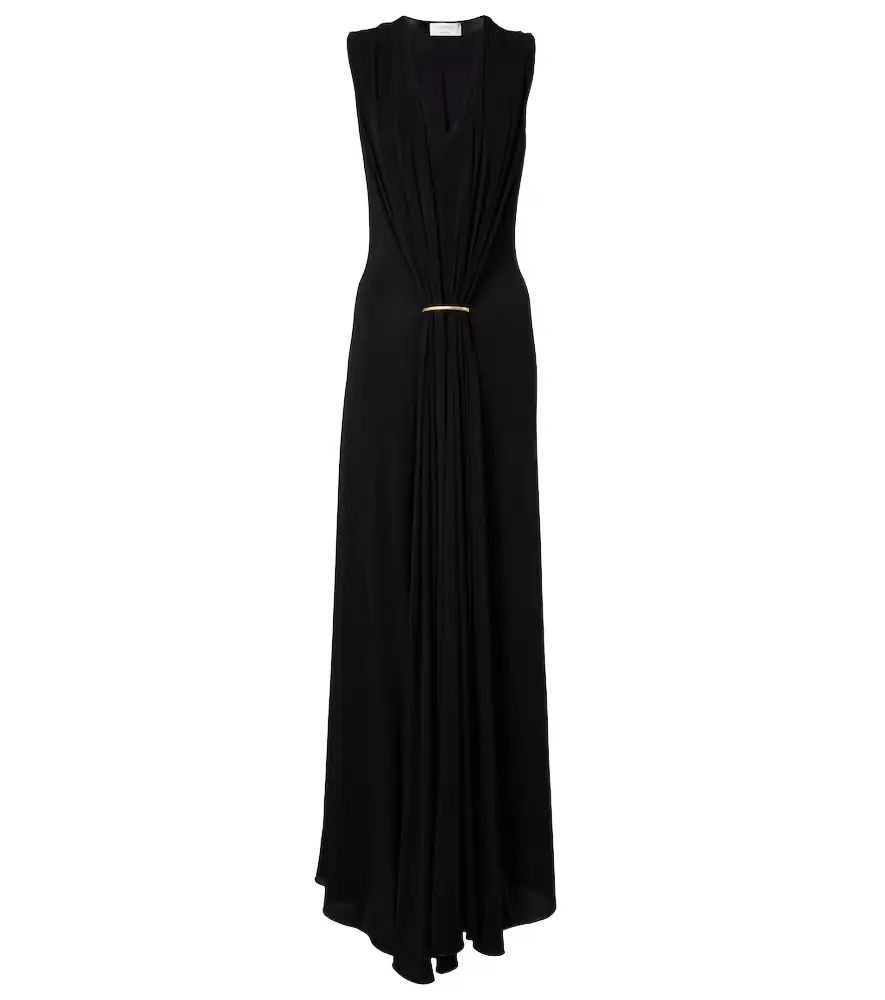 Sportmax Draped maxi dress