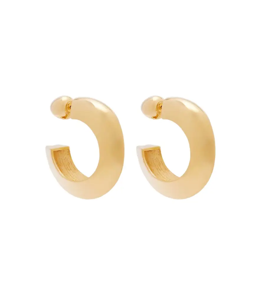 Alaia Alaïa Edge hoop earrings
