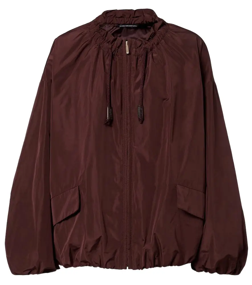 'S Max Mara Taffeta bomber jacket