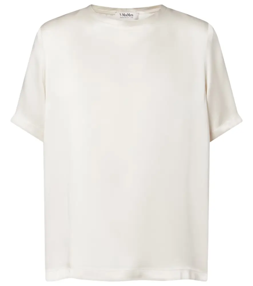 'S Max Mara Satin T-shirt