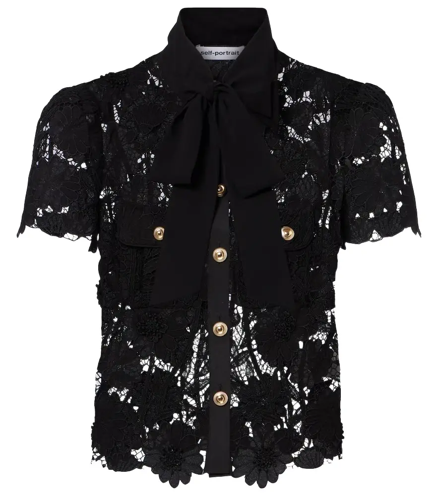 Self-Portrait Lace top - Women's Clothing
