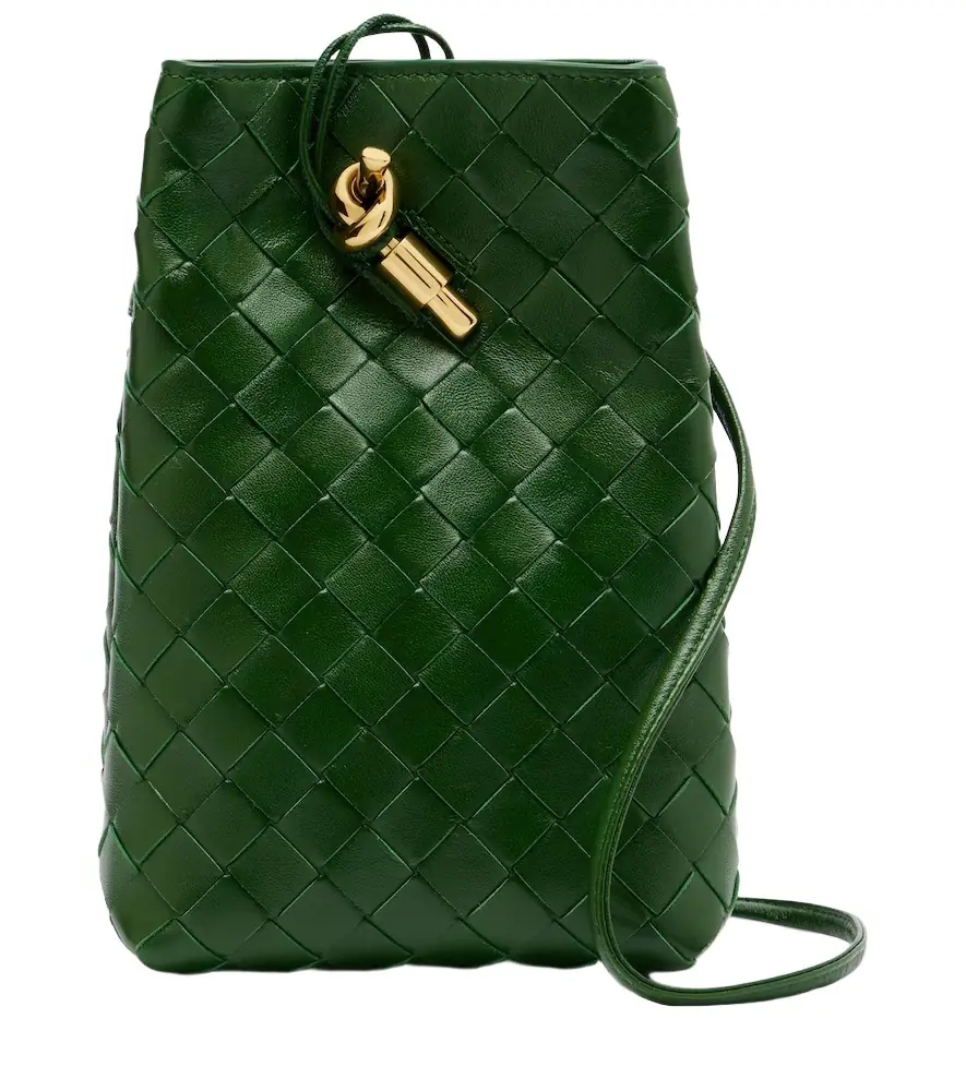 Bottega Veneta Andiamo Mini leather crossbody bag