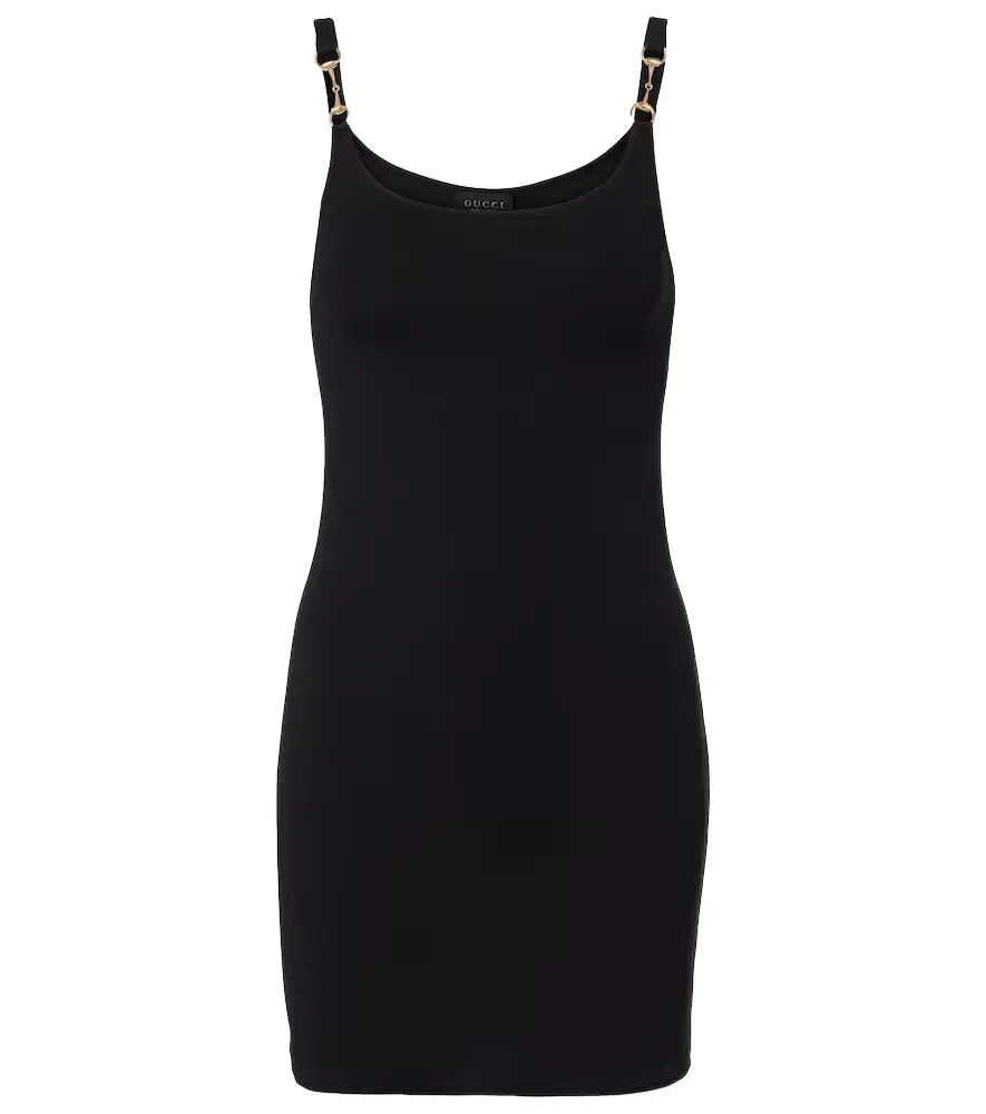 Gucci Horsebit jersey minidress