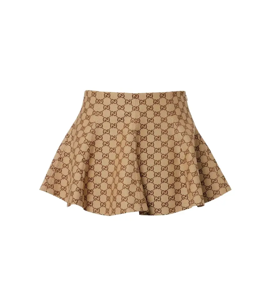 Gucci GG canvas miniskirt
