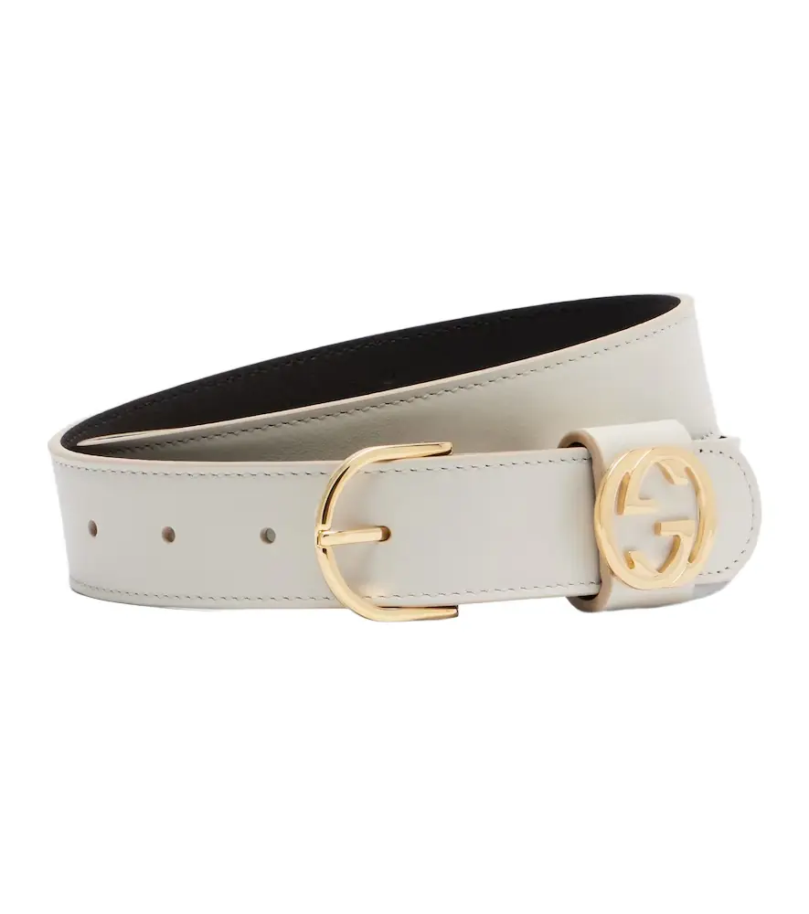 Gucci Interlocking G leather belt