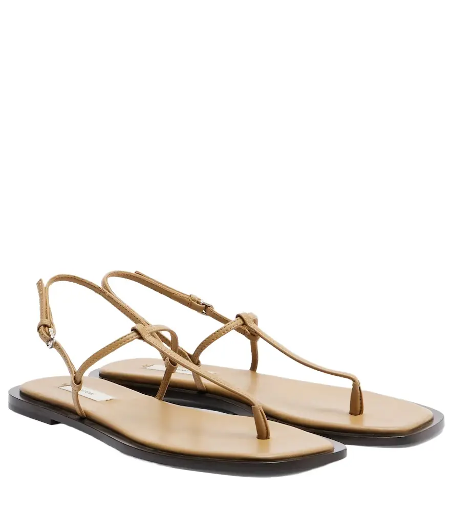 Toteme Leather thong sandals