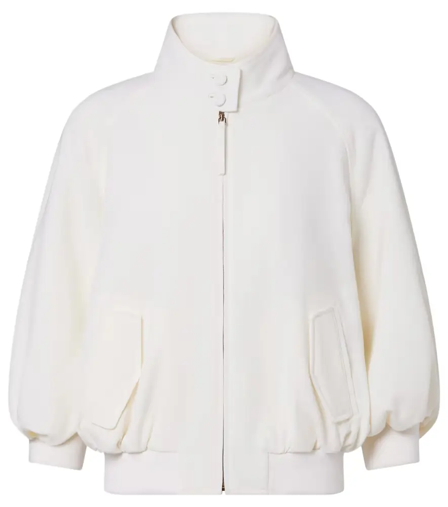 Gabriela Hearst Aluin virgin wool bomber jacket