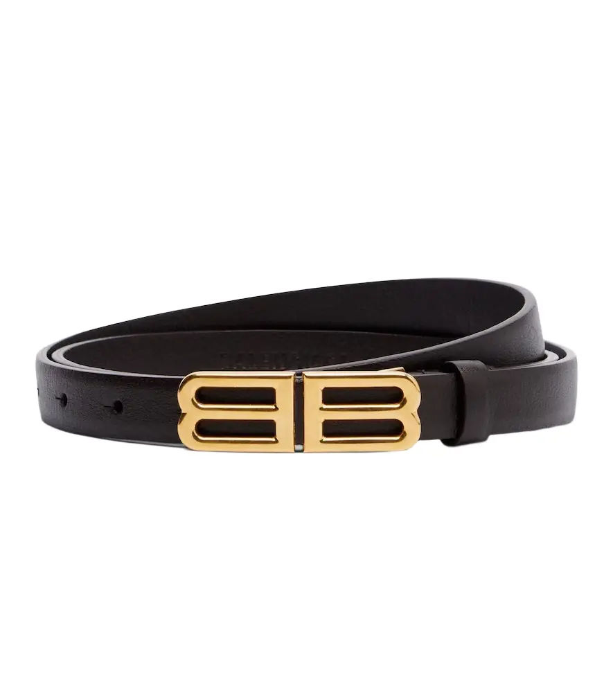 Balenciaga Bolero BB leather belt