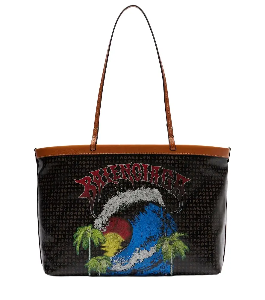 Balenciaga Select Medium canvas tote bag