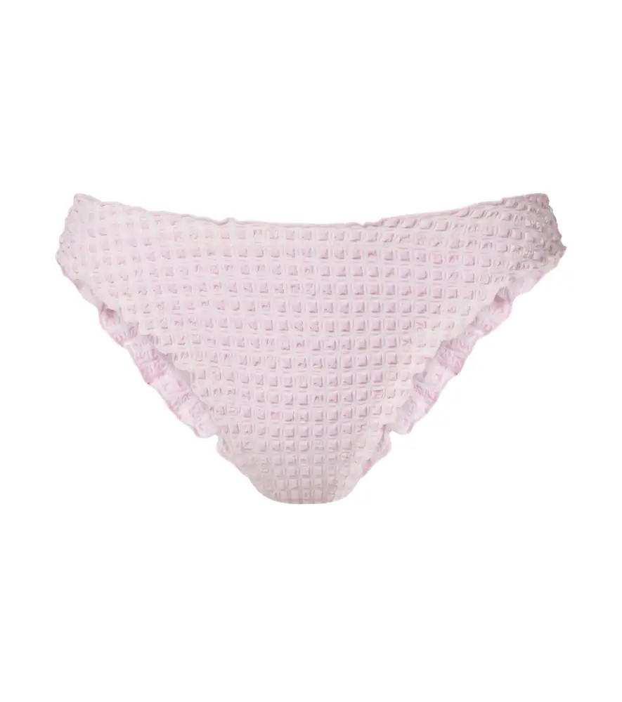 Simkhai Checked bikini bottoms