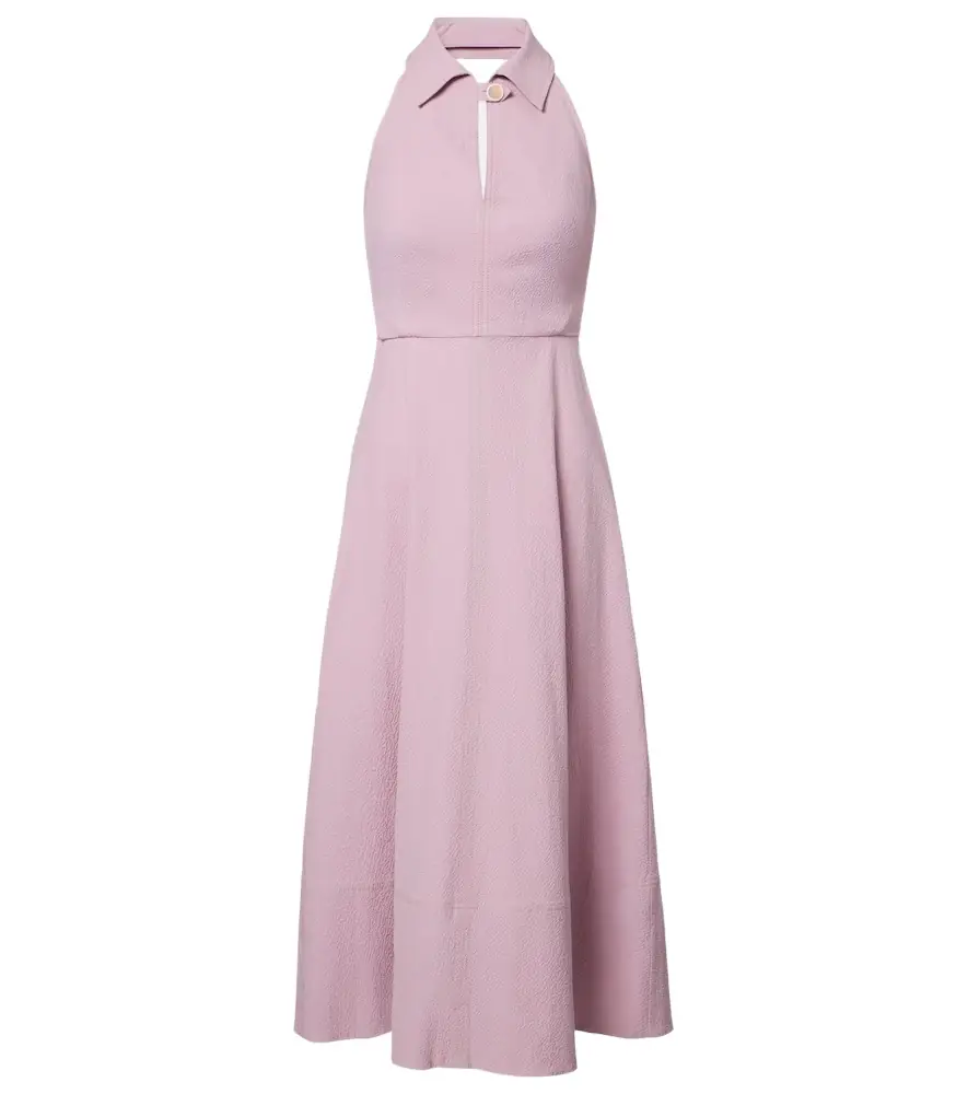 Veronica Beard Mackey cotton-blend midi dress