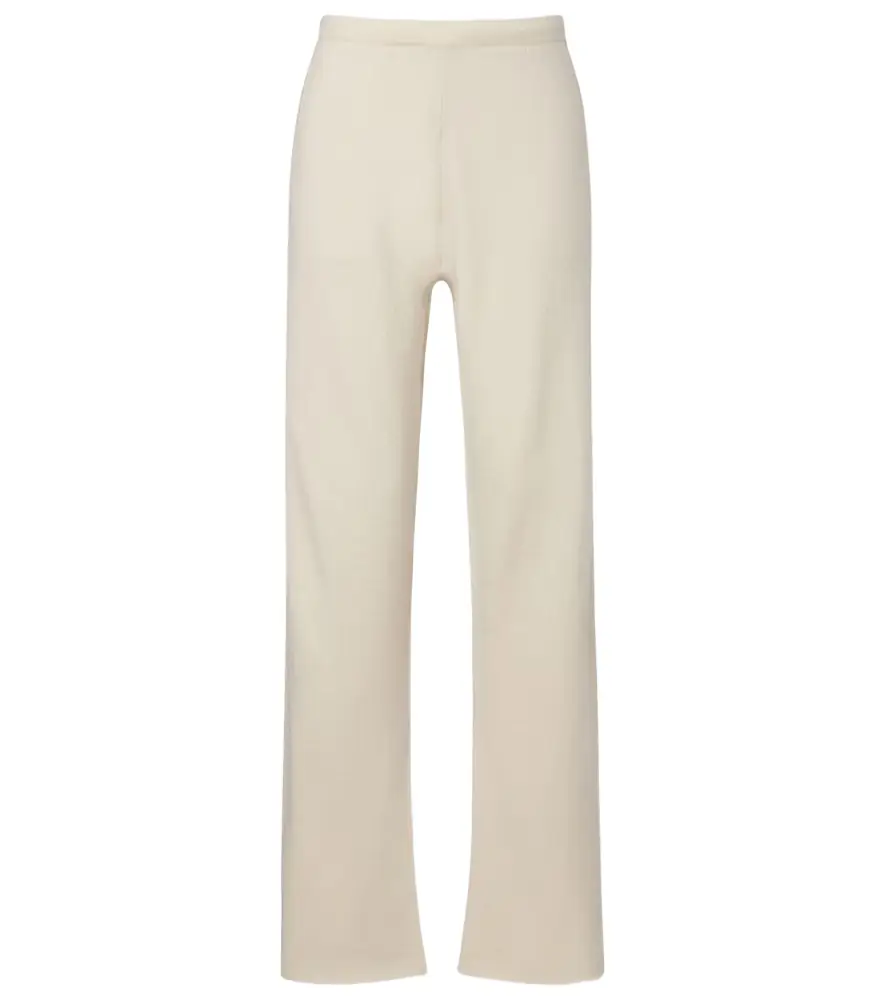 Extreme Cashmere N°320 Rush cashmere-blend straight pants