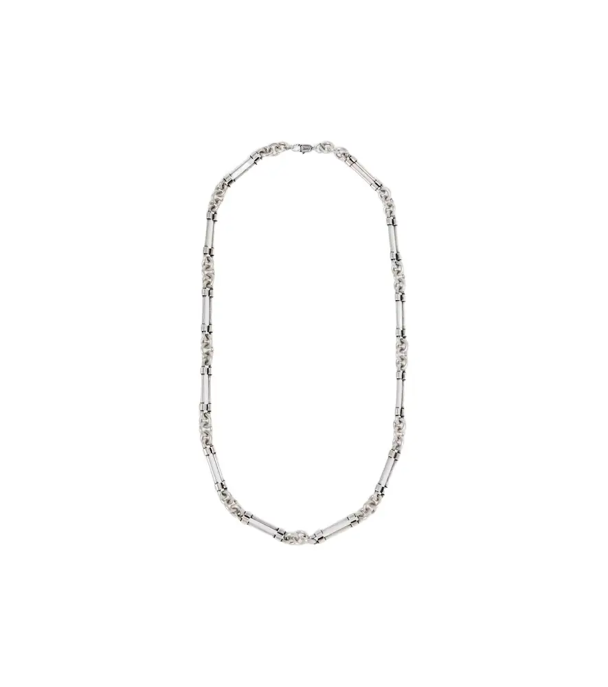 Saint Laurent Cassandre chain necklace