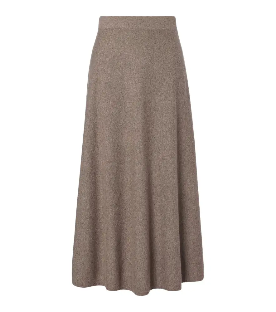 Lisa Yang Torie cashmere midi skirt