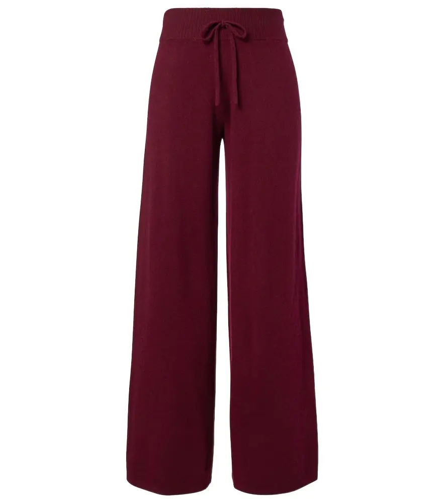 Lisa Yang Sofi cashmere wide-leg pants