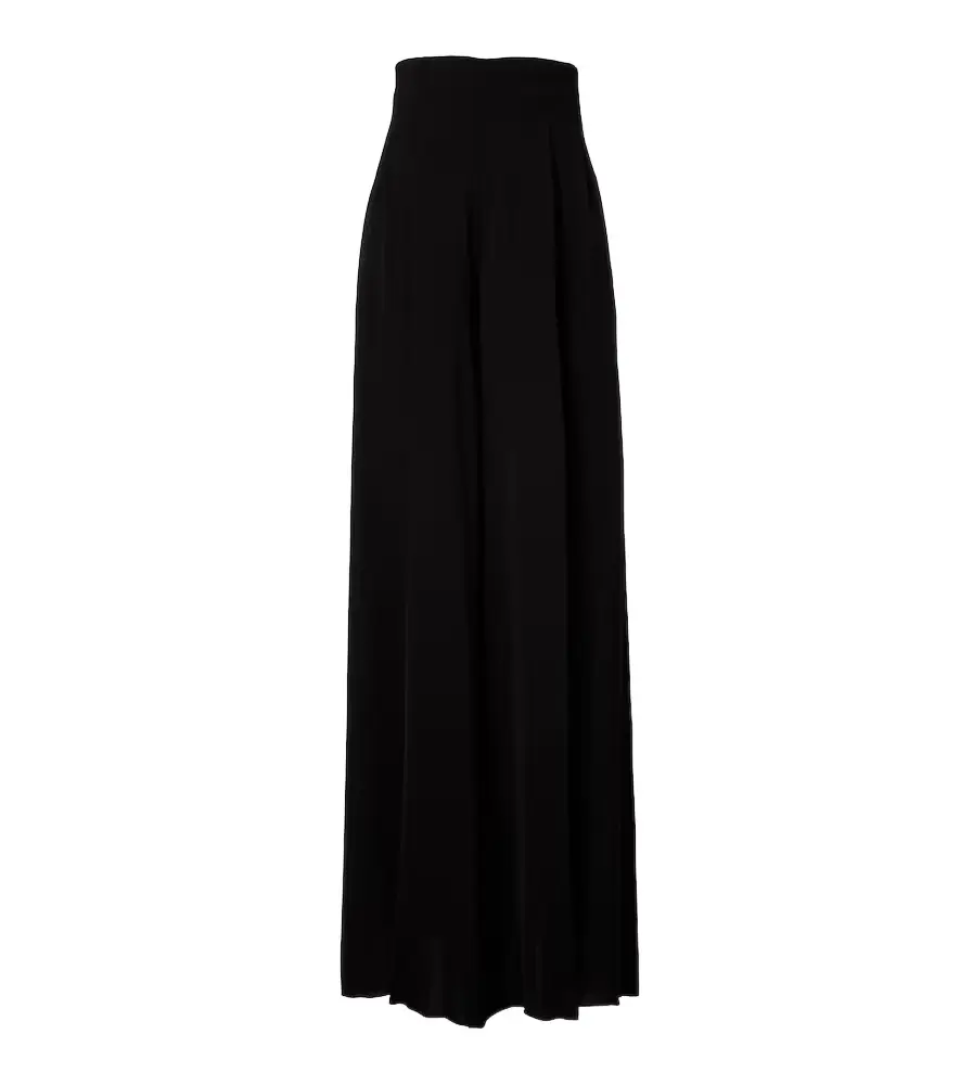 Max Mara Elegante cady wide-leg pants
