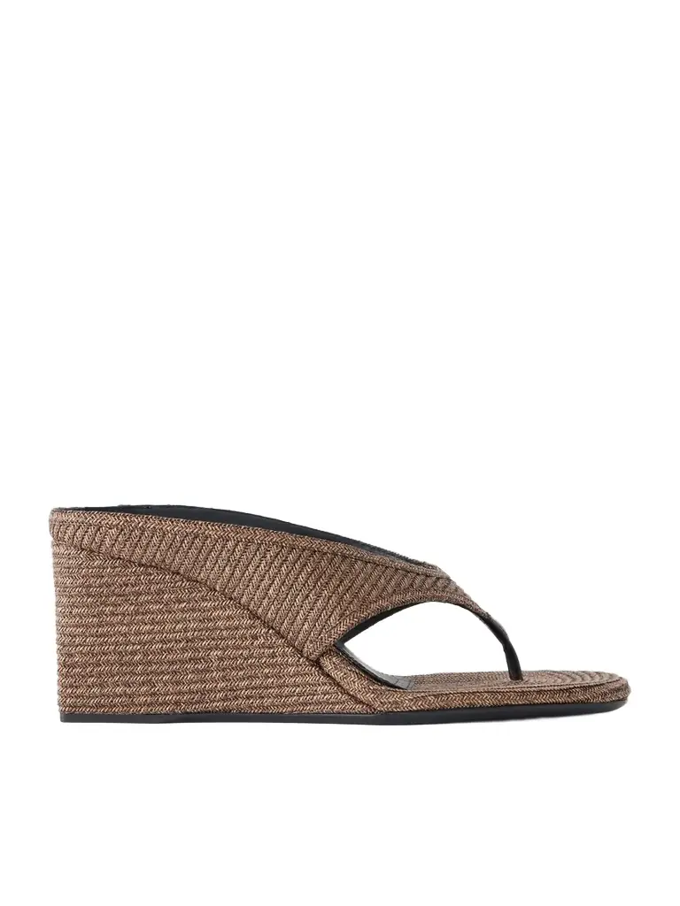Tong 75 Suede Wedge Sandals