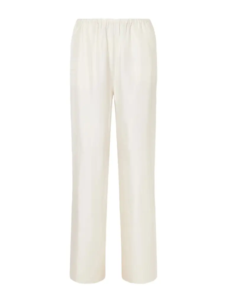 TOTEME Monogram Silk Wide-leg Pyjama Pants