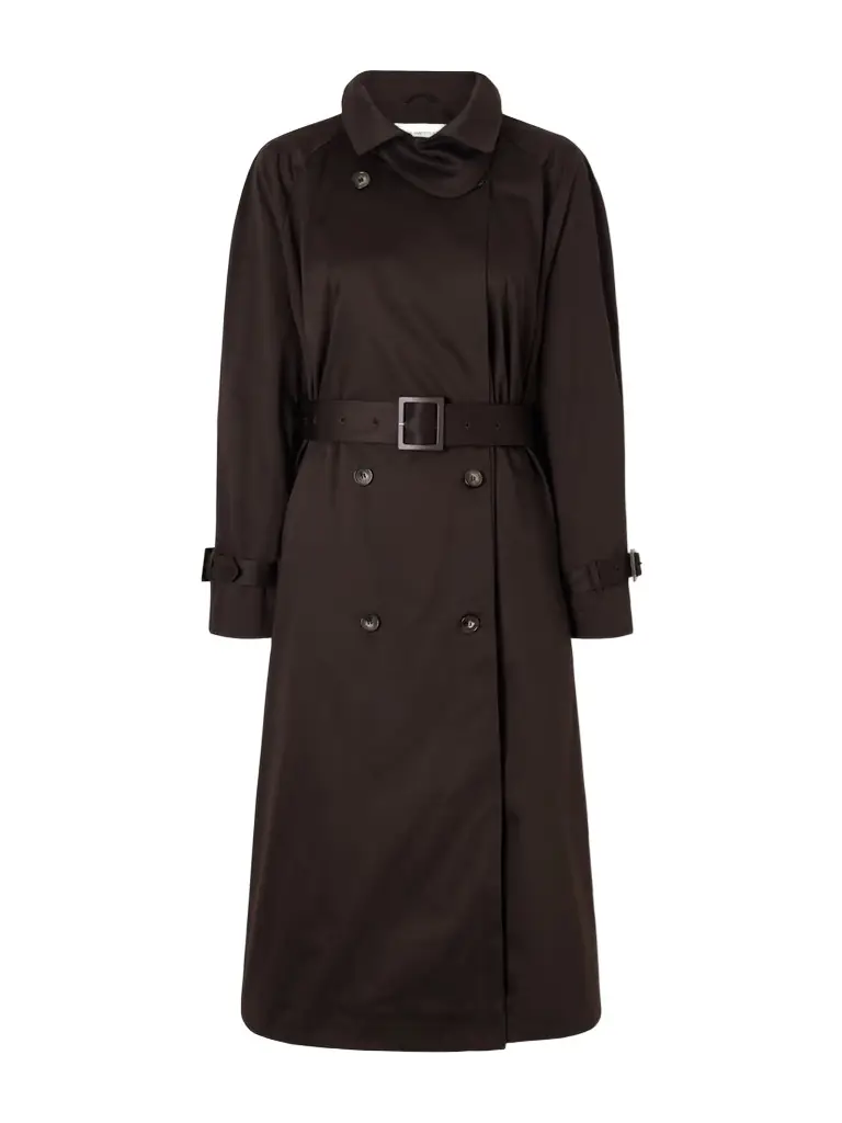 Nour Hammour Marchand Cotton-blend Trench Coat