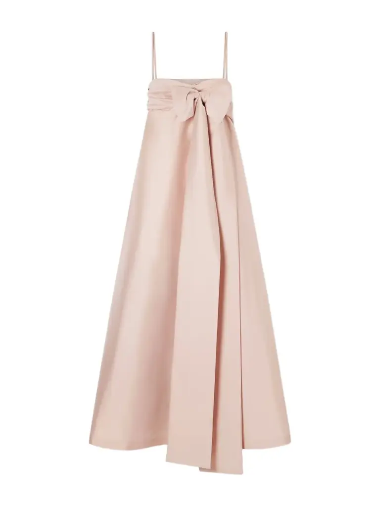 BERNADETTE Bailey Bow-detailed Taffeta Gown