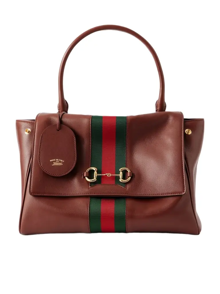Gucci Paparazzo Medium Leather Shoulder Bag - Women's Bags