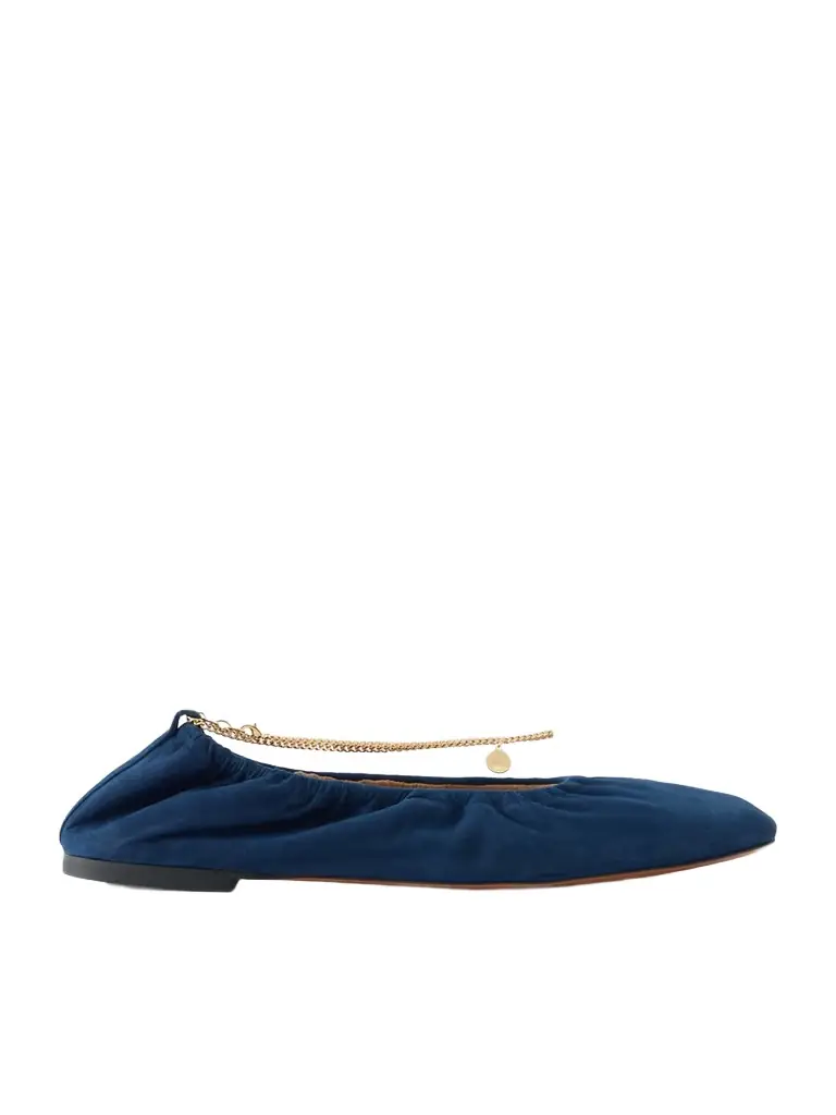 Stella McCartney Ballerina Alter Suede Flats