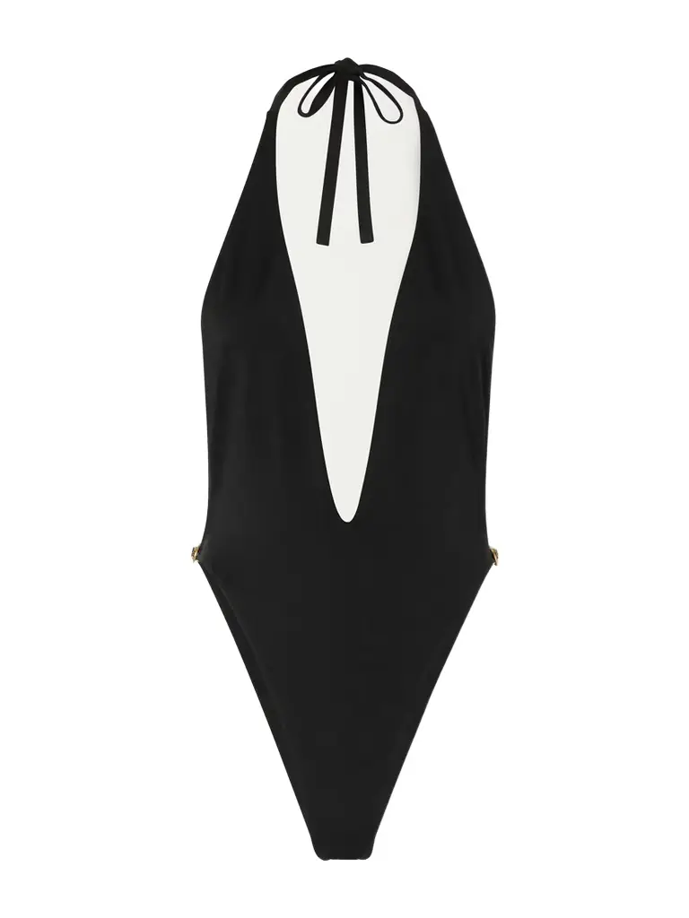 Versace Vita Logo-embellished Swimsuit
