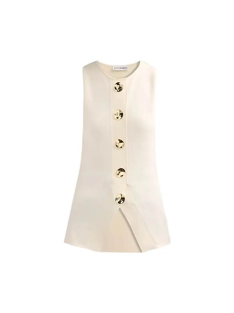Altuzarra Women's Happer Button-Front Top -