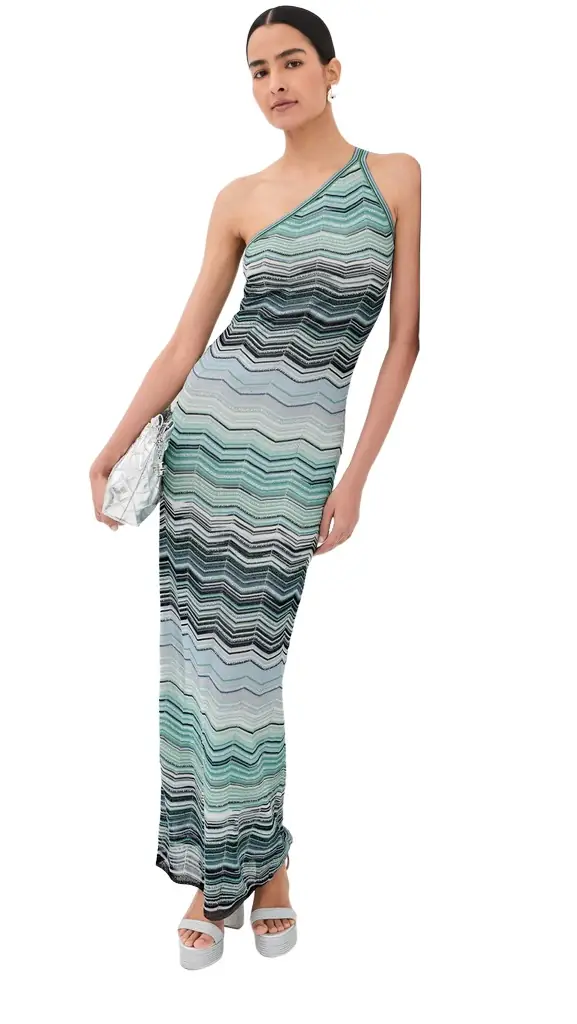 Missoni Missoni Sleeveless Sequin Maxi Dress