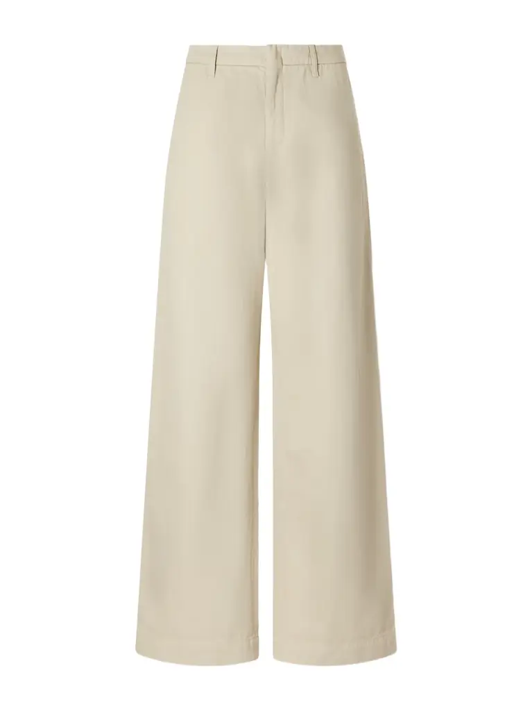 STILL HERE Cotton wide-leg pants