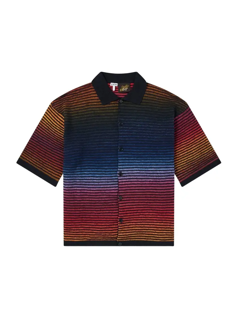 Loewe Paula's Ibiza Knitted Cotton-Blend Shirt - Men