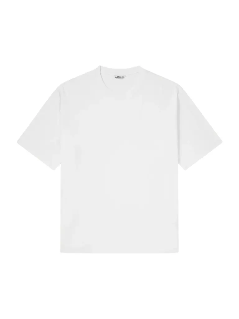 Auralee Organic Cotton-Jersey T-Shirt - Men