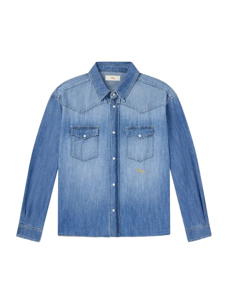 Cherry Los Angeles Denim Shirt - Men - Women's Clothing