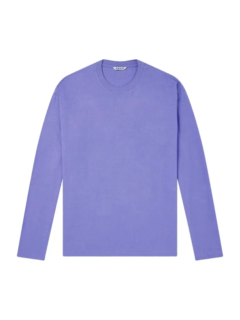 Auralee Organic Cotton-Jersey T-Shirt - Men