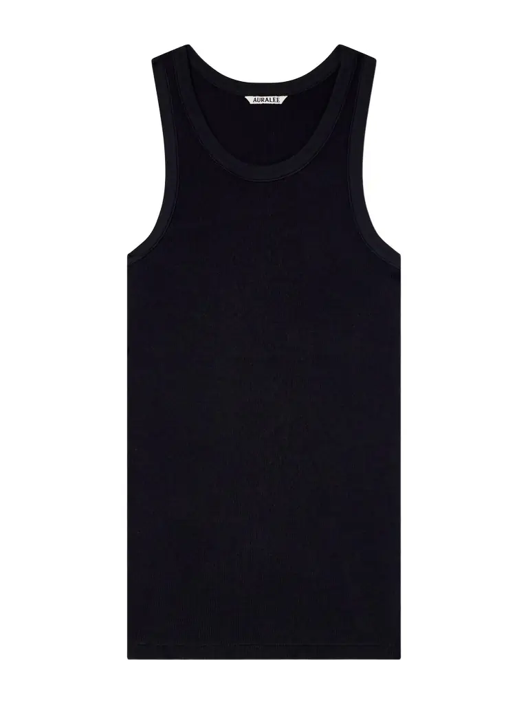 Auralee Ribbed Organic Cotton-Jersey Tank Top - Men