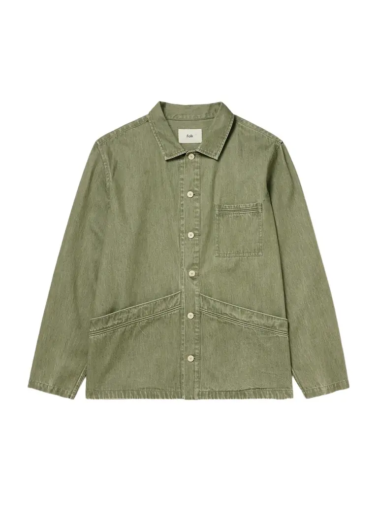 Folk Meyer Cotton Overshirt - Men