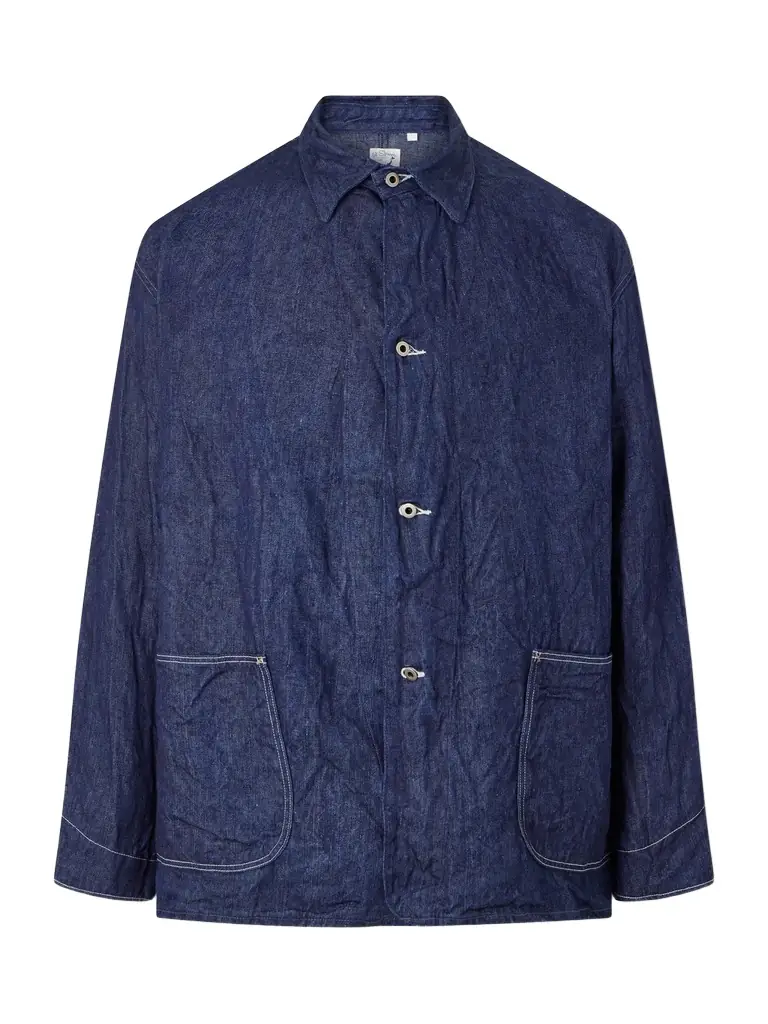 OrSlow Linen Denim Jacket - Men