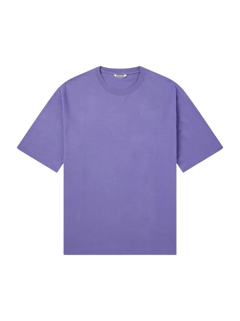 Auralee Organic Cotton-Jersey T-Shirt - Men