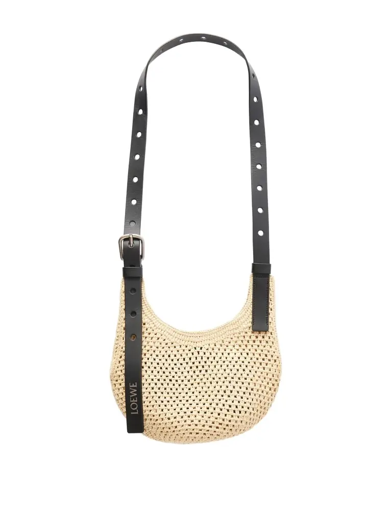 Loewe Paula's Ibiza The Punch Hole Leather-Trimmed Raffia Tote Bag - Men