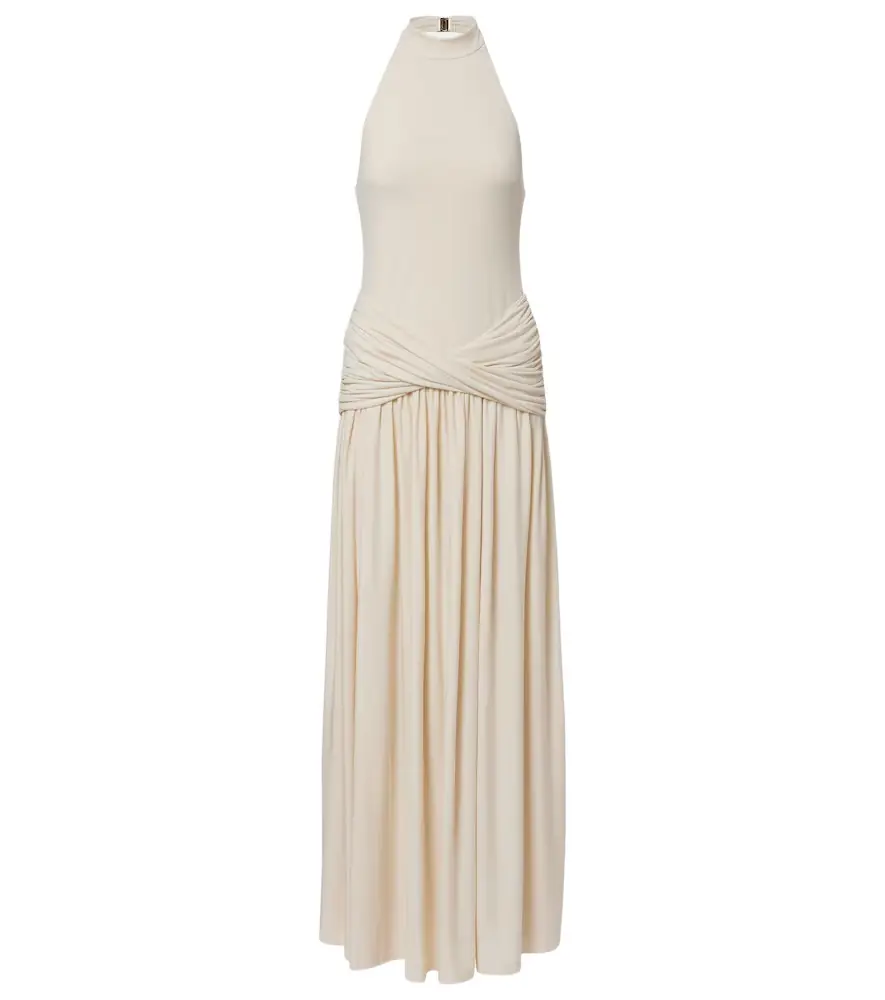 Bananhot Zoya halterneck maxi dress