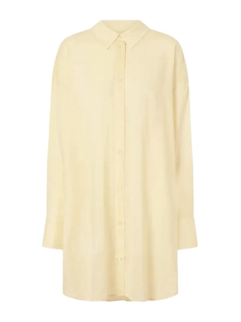 TOTEME Lyocell And Cotton-blend Shirt - Women's Clothing