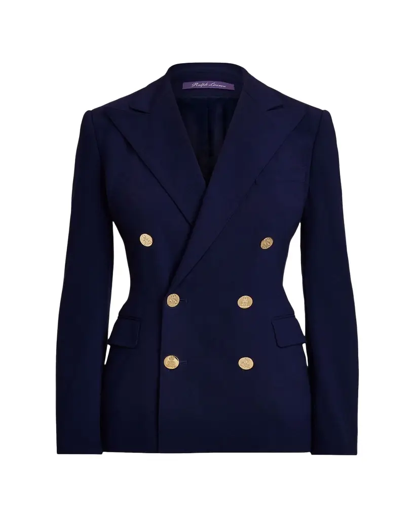 Ralph Lauren Collection Camden Wool Crepe Jacket