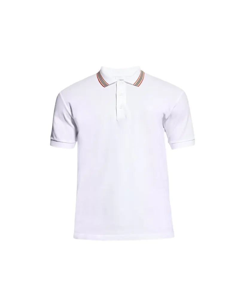Burberry Men's Pierson Check Trim Polo Shirt