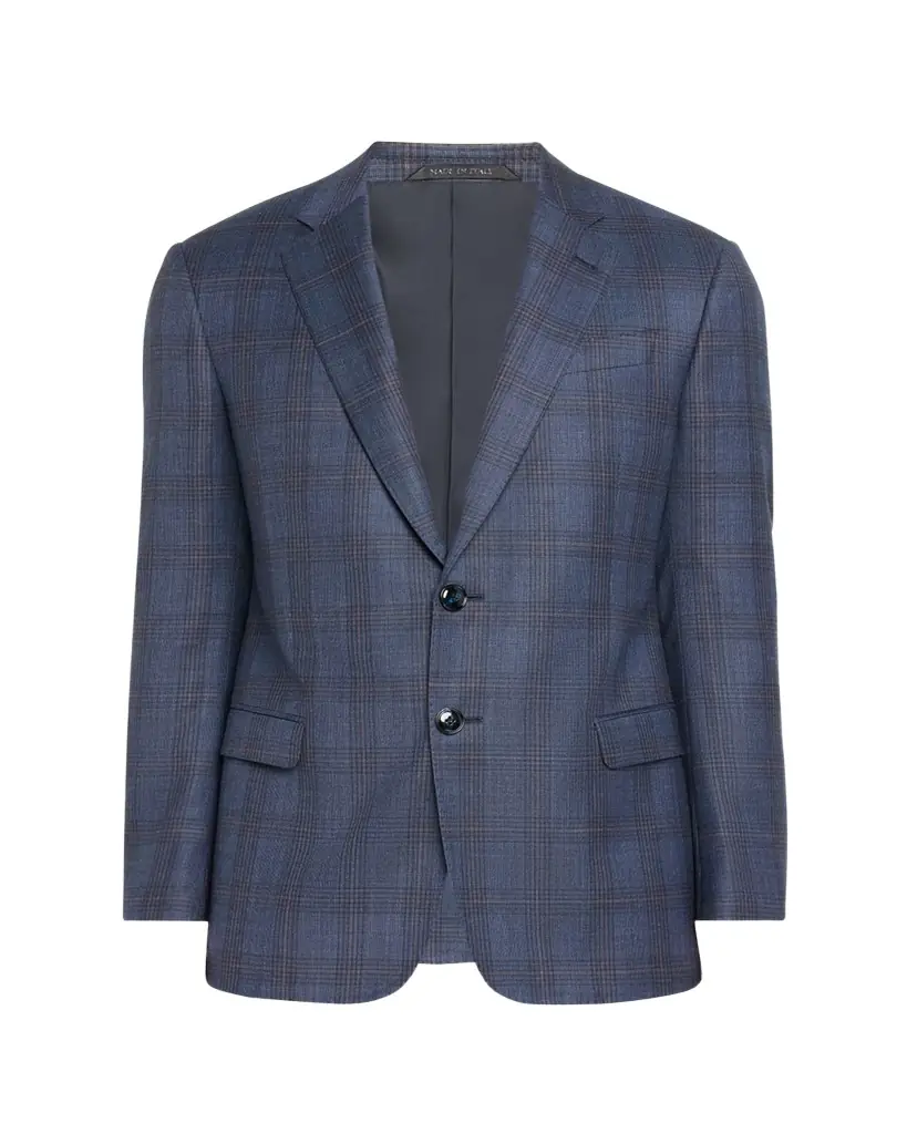 Giorgio Armani Men's Windowpane Plaid Sport Coat