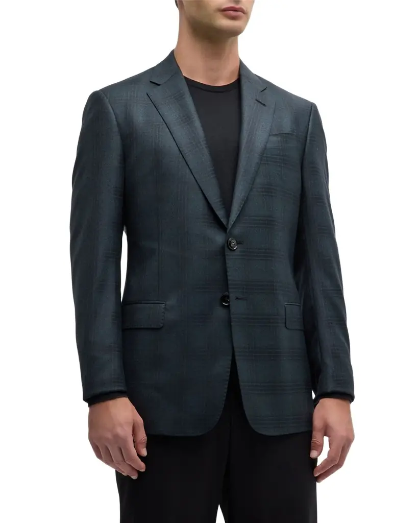 Giorgio Armani Men 's Soft Wool-Cashmere Sport Coat - Men's Clothing